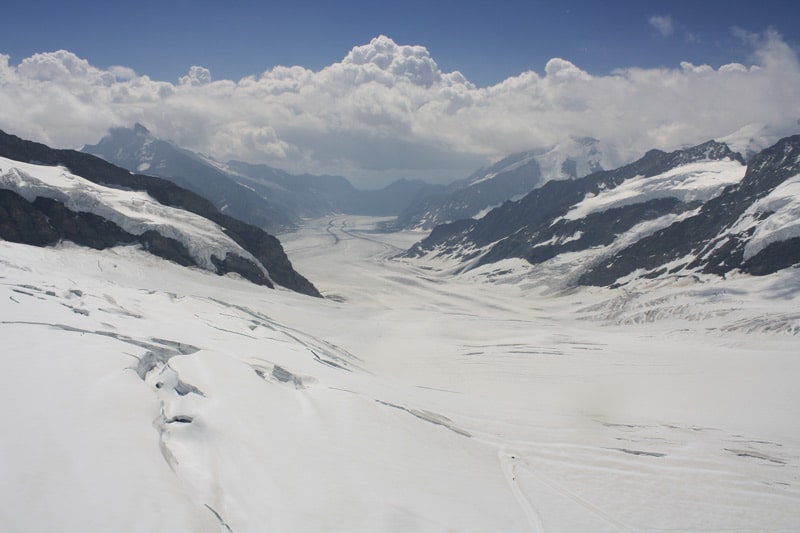 Aletsch Glacier from Jungfraujoch