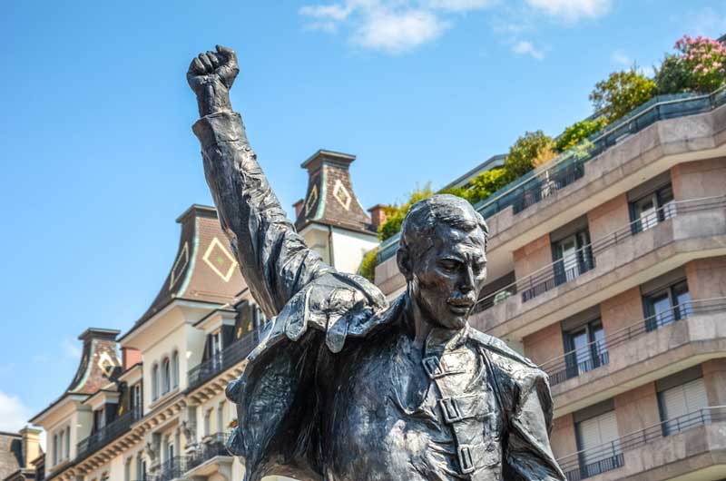 Freddie Mercury statue, Montreux