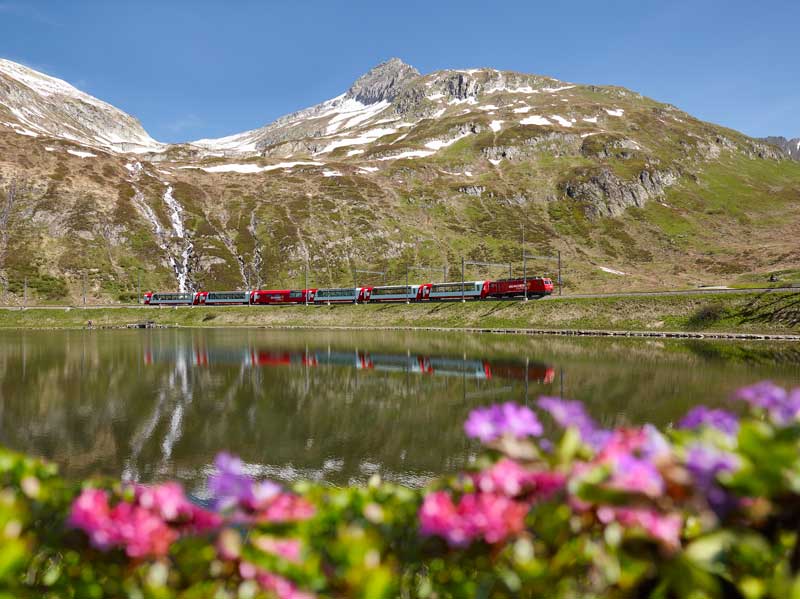 Glacier Express premium panoramic train