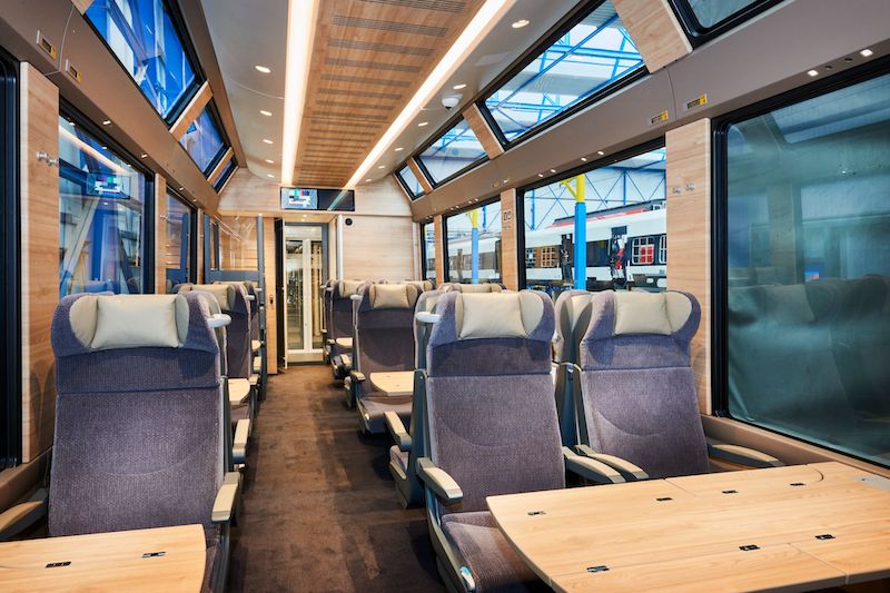 goldenpass express 1st class seat
