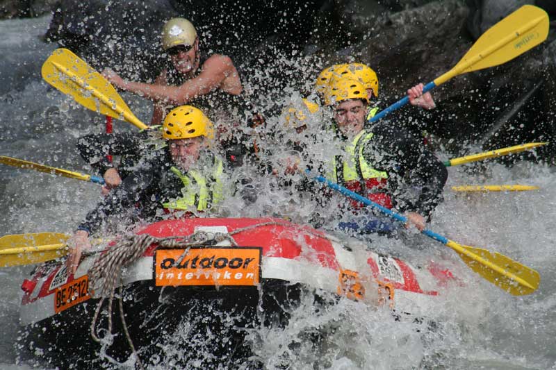 White water rafting Interlaken