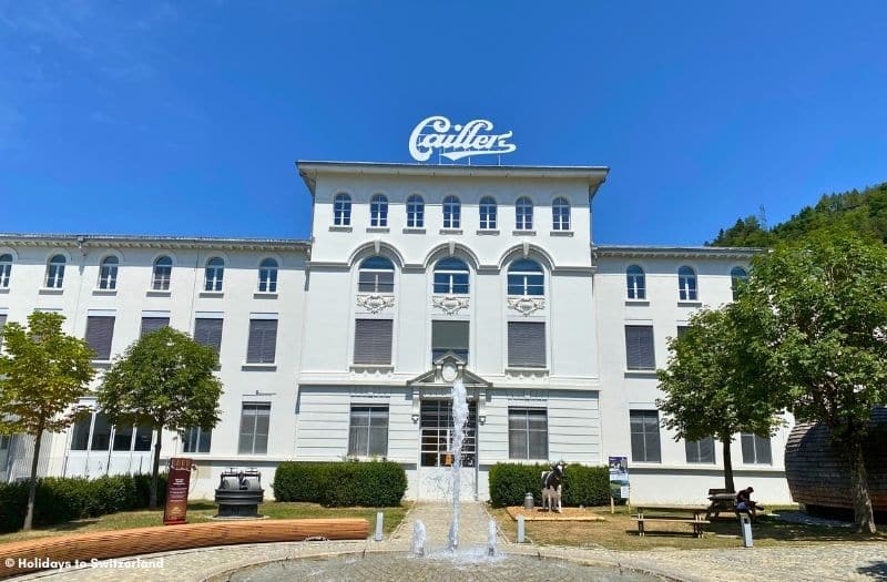 Maison Cailler chocolate factory at Broc, Switzerland