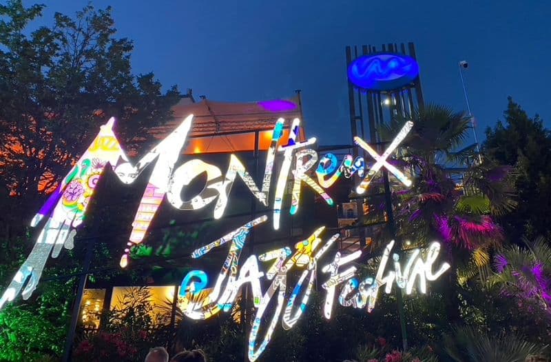 Montreux Jazz Festival sign