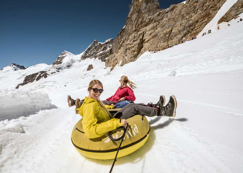 Snow Fun Park at Jungfraujoch
