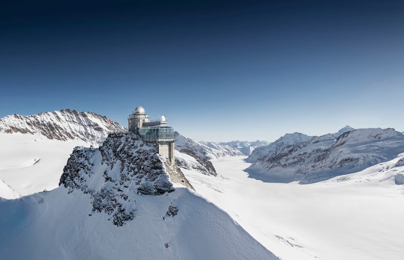 Sphinx Observatory at Jungfraujoch