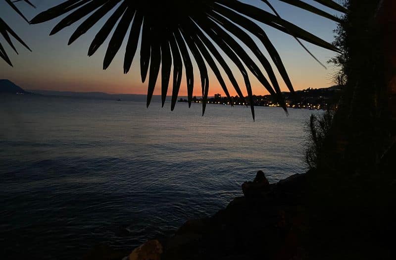 Sunset over Lake Geneva